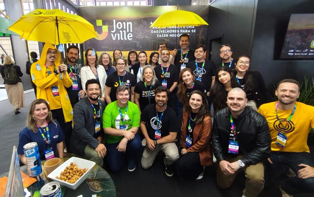 Joinville no Startup Summit 2025: uma semana de conexões em um dos maiores eventos de inovação do país  