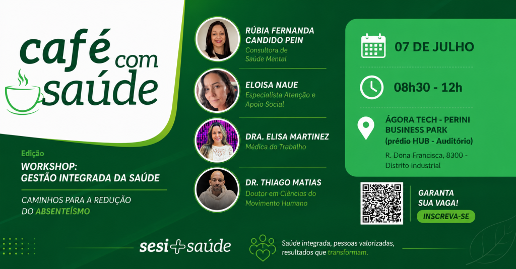 Café com Saúde | Workshop: Gestão Integrada da Saúde