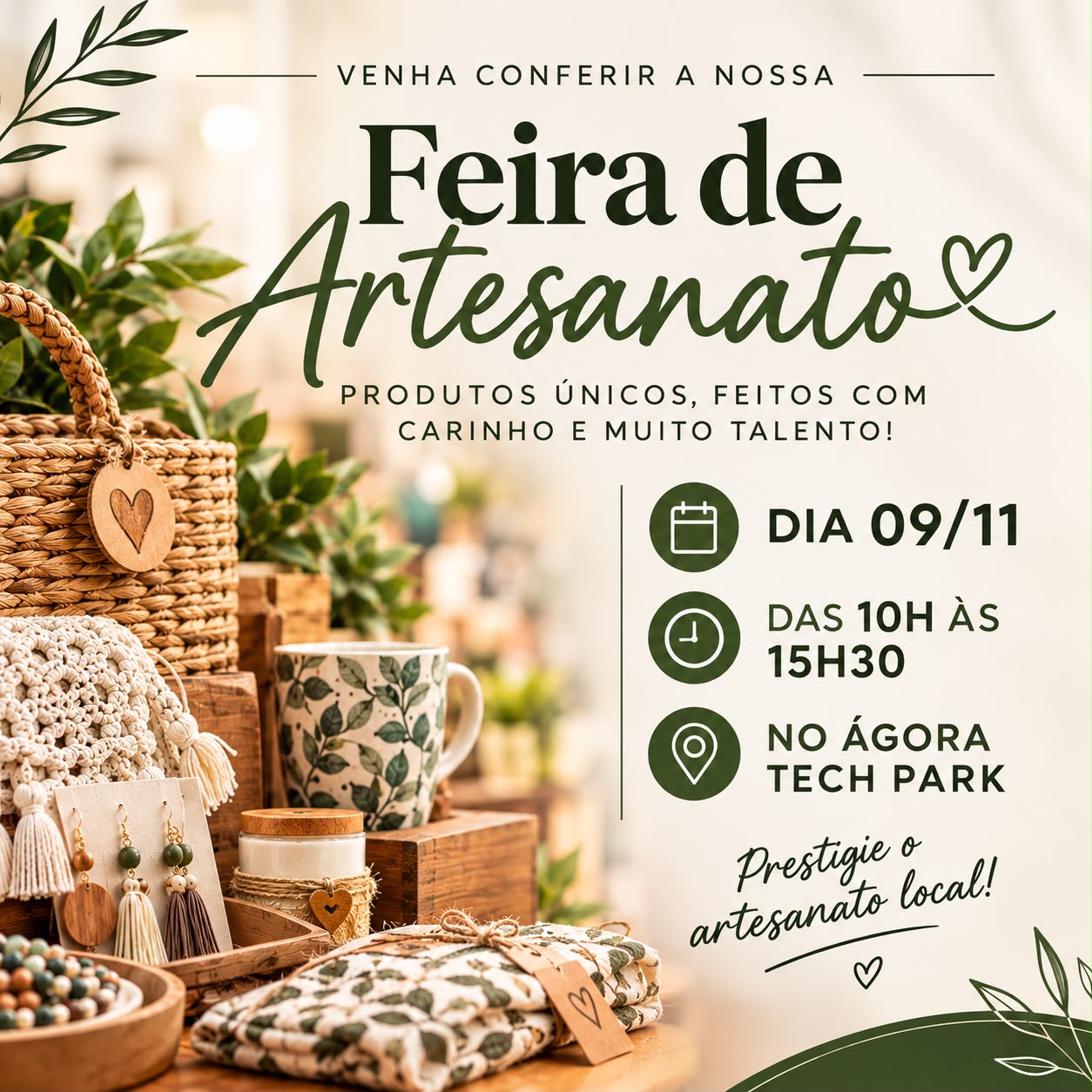 Feira de Artesanato – Venha Conferir a Nossa